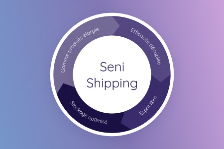 Seni Shipping - notre solution logistique qui simplifie la vie de vos clients... et la vôtre