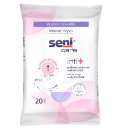 Lingettes humides Seni Care Inti+