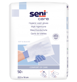 Gants de toilette non-plastifiés