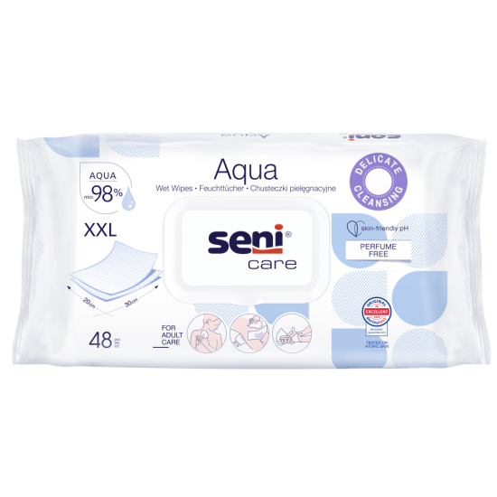 Lingettes Seni Care Aqua