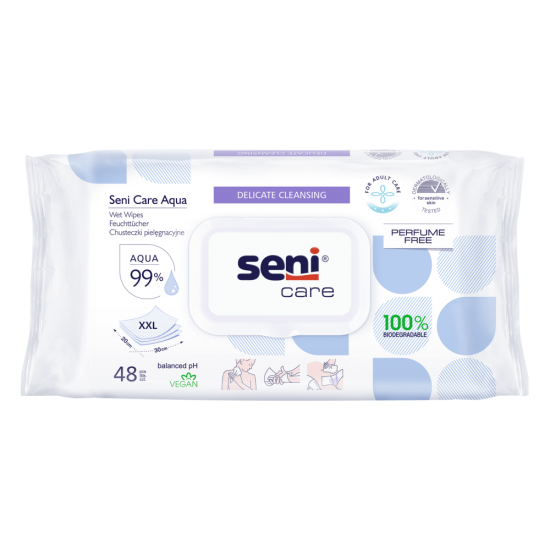 Lingettes Seni Care Aqua